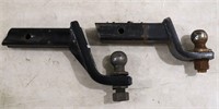 (2) Class 3 Trailer Hitches w/ 1 7/8" Balls