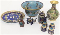 LOT Various Chinese Cloisonne Pieces