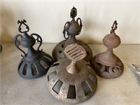 (4) Cast Iron Stove Toppers