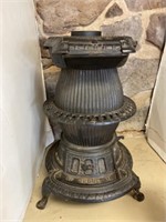 Small Cast Iron Pot Belly One Plate Stove