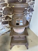 Globe Lighthouse Cast Iron Potbelly Parlor Stove