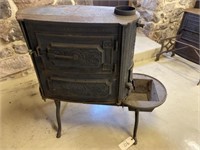Early Cast Iron Parlor Stove