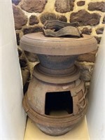 Incomplete Cast Iron Potbelly Parlor Stove