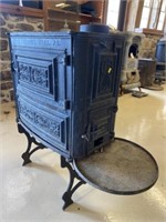 6-Plate Cast Iron Parlor Stove
