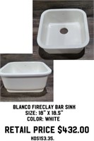 Blanco Fireclay Bar Sink