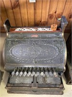 National No. 332 Brass Cash Register