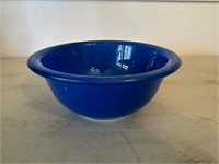 Blue Pyrex Mixing Bowl Clear Bottom