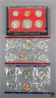 United States Mint Proof Sets - 1991