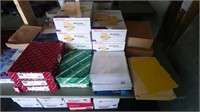 Box Of Envelopes, Folders, Xerox Papers & Binders
