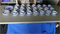 Assorted Set Of Plates & Coffee / Tea Cups