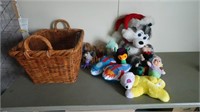 Assorted Kids Stuffed Animals,Barbies & ETC