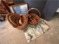 Baskets & Assorted Wall Decor