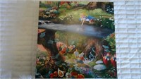Alice & Wonderland Thomas Kinkade Canvas