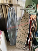 2 Ironing Boards & Clothes Hanger Rack