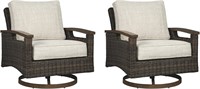 Paradise Trail Swivel Chair Set  2 Count