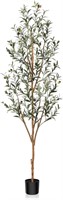 Kazeila Artificial Olive Tree  Silk Plant  6FT