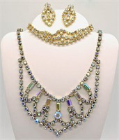 Aura Borealis Rhinestone Jewelry