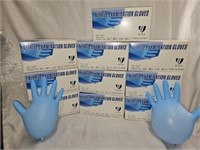 10 Boxes of 100 Nitrile Gloves Full Case S M L XL