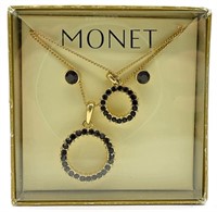 Vintage Monet Necklace Set. New in box!