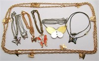7 Butterfly Fashion Necklaces