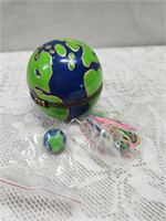 Globe Planet Earth Trinket Box