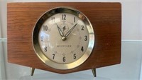 Vintage Mid Century Westclox Penthouse Desk Clock