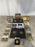 Packers 100 year seasons bronze mint coins and