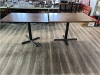 2 dining room tables