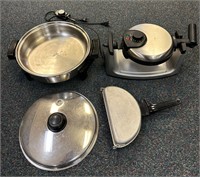 Stainless Steel Crock Pot & Waffle Makers