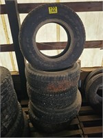 Variiety of 5 Tires with a new 265-70-R17/