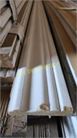 3 1/4" x 16' Primed mdf base