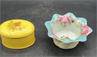 2 Ceramic Trinket Dishes