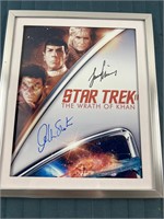 WILLIAM SHATNER & LEONARD NIMOY SIGNED PHOTO