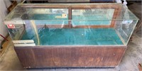 Vintage Glass Display Case w/ 4 Drawers
