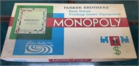 VTG Parker Brothers Monopoly Board Game