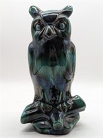 Blue Mountain Pottery Owl Statue