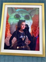 JULIE NEWMAR “CAT WOMAN“ SIGNED PHOTO W/ CERT