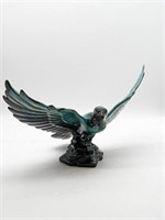 Blue Mountain Pottery Bird Statue