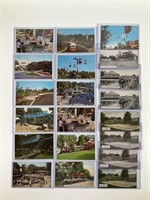 Vintage Recreation & Amusement Ride Post Cards