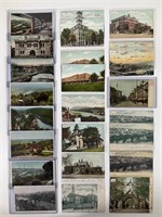 Vintage Scenes of Easton, Pa., Postcards.