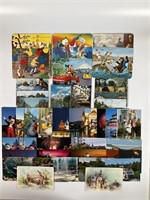 Vintage Disney Postcards.