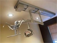 6' track ceiling mount lamp sys 7636 Pelton Crane