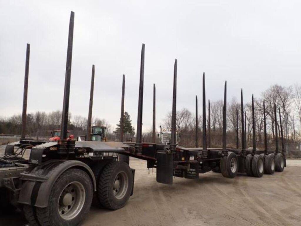 2021 Timmins 48 Ft Quad/A Log Trailer 2P912NHG2MT0