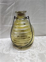 Vintage Beehive Glass Insect Catcher