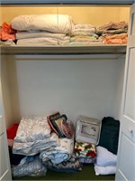 Misc Blanket & Linens Closet Lot