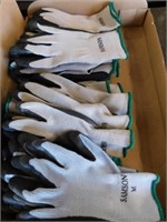 Box of unused gloves