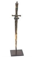 Spanish Colonial Silver Dagger