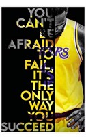 LeBron James Lakers inspirational canvas poster
