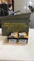 Ammo Can Containing 100 rounds of sig Sauer .357