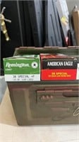 Ammo can with 650 rounds of 38 special